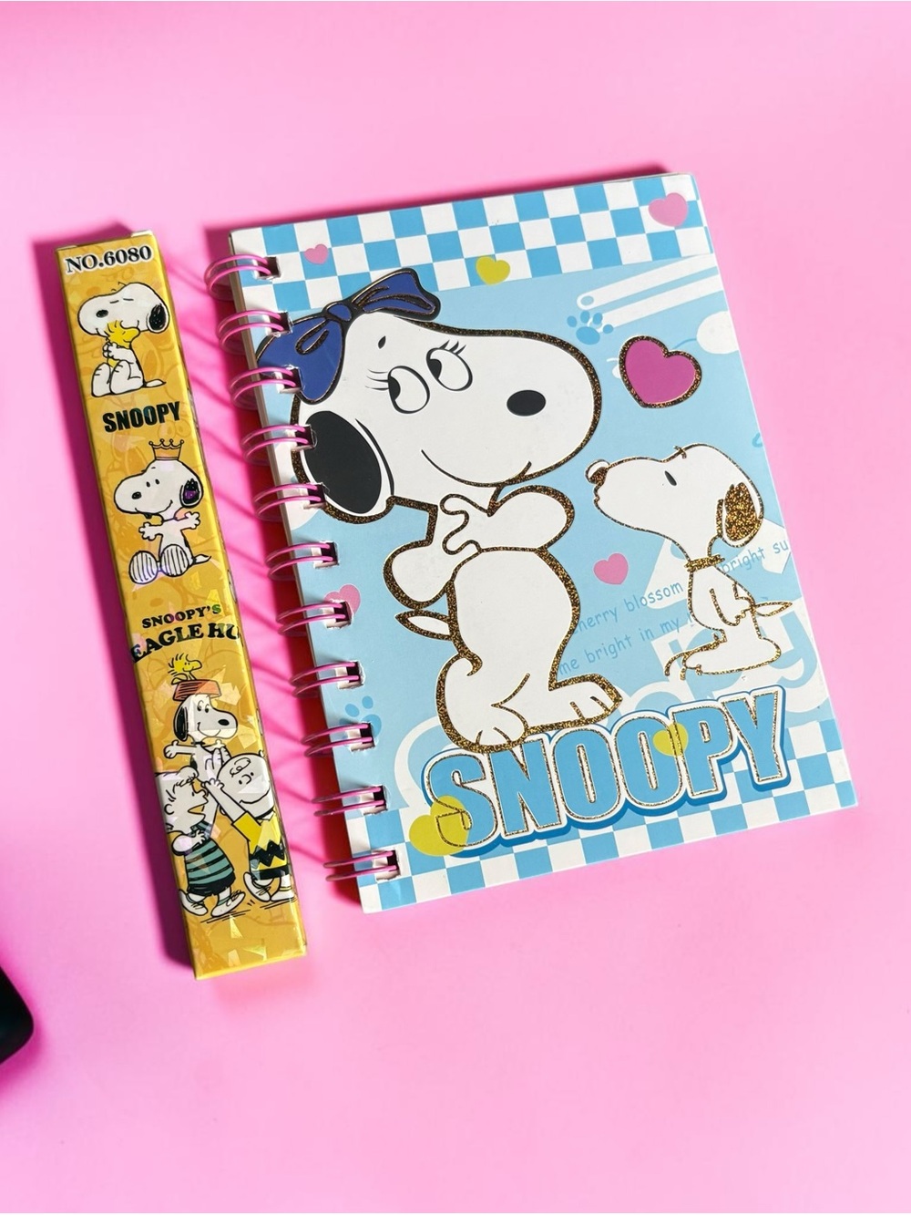 Snoopy Mini Spiral Notebook & Pen Sets (Pick 1) - Picture 4 of 4